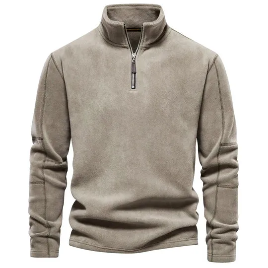 Brayden | Cozy Zip-Up Fleece Pullover