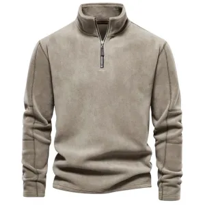 Brayden | Cozy Zip-Up Fleece Pullover