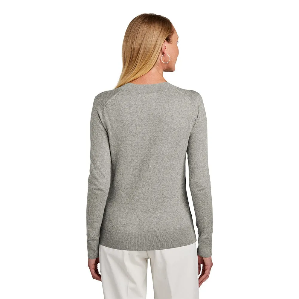 Brooks Brothers - Women's Cotton Stretch V-Neck Sweater