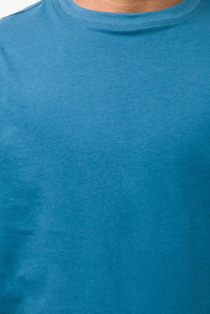Crew Neck T-Shirt Teal