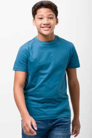 Crew Neck T-Shirt Teal