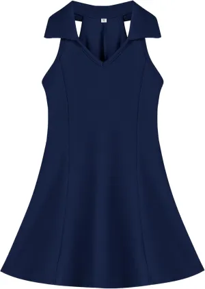 DREAM BUS Baby Girls Sleeveless Dress Toddler Girls Summer Dress A-Line Holiday Sundress for Little Girls Toddler Beach Dress