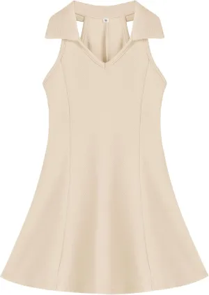 DREAM BUS Baby Girls Sleeveless Dress Toddler Girls Summer Dress A-Line Holiday Sundress for Little Girls Toddler Beach Dress