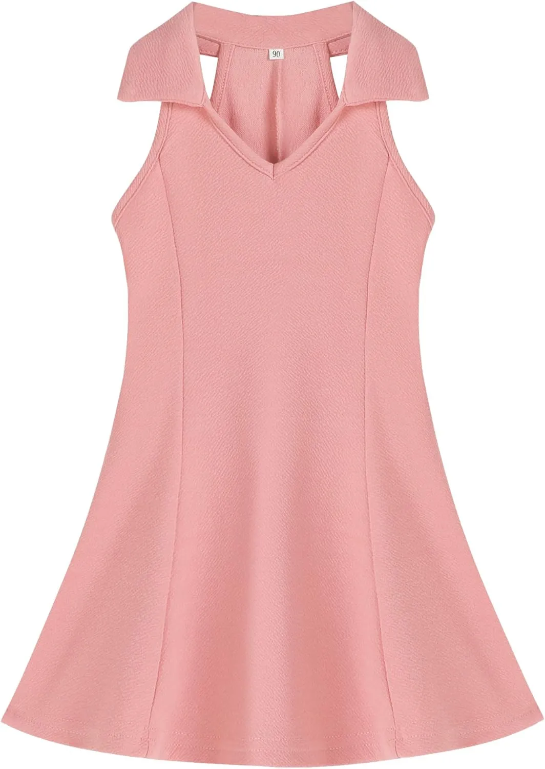 DREAM BUS Baby Girls Sleeveless Dress Toddler Girls Summer Dress A-Line Holiday Sundress for Little Girls Toddler Beach Dress