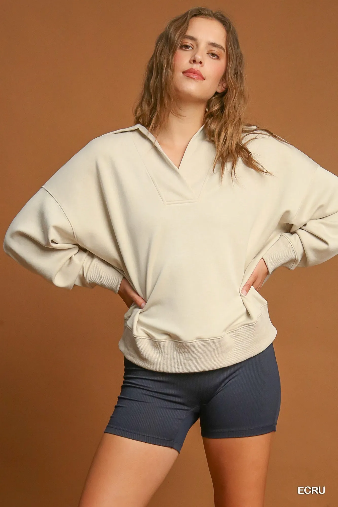 Elliott Collared Sweater