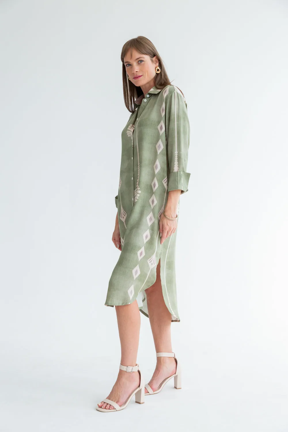 Evie Dress Arrow Print
