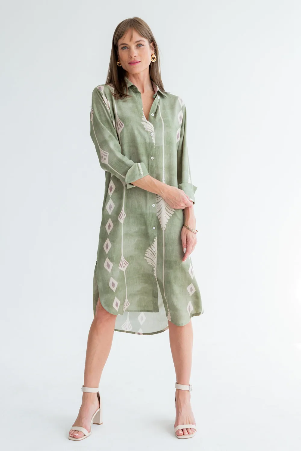 Evie Dress Arrow Print