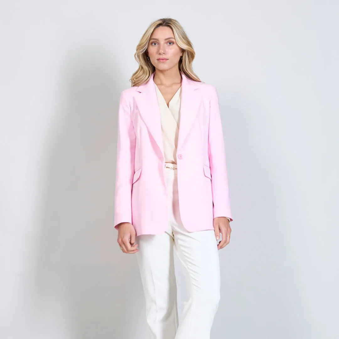 Formal plain notch collar coat wholesale