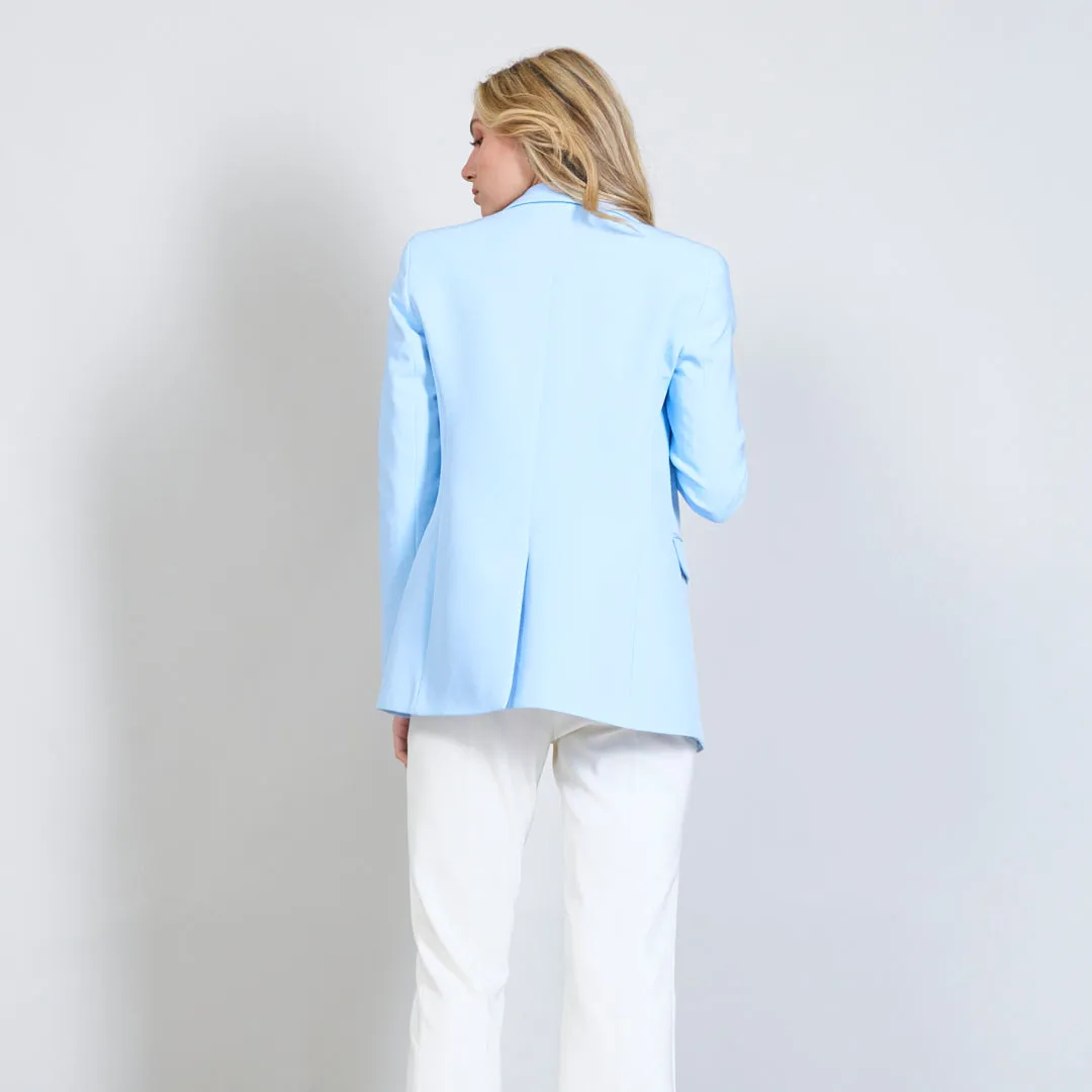 Formal plain notch collar coat wholesale