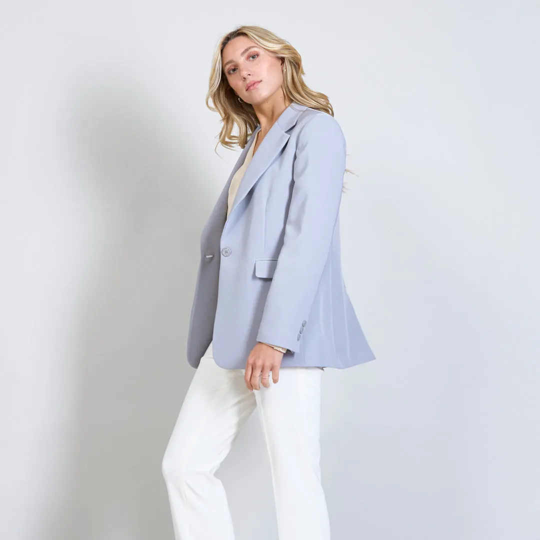 Formal plain notch collar coat wholesale
