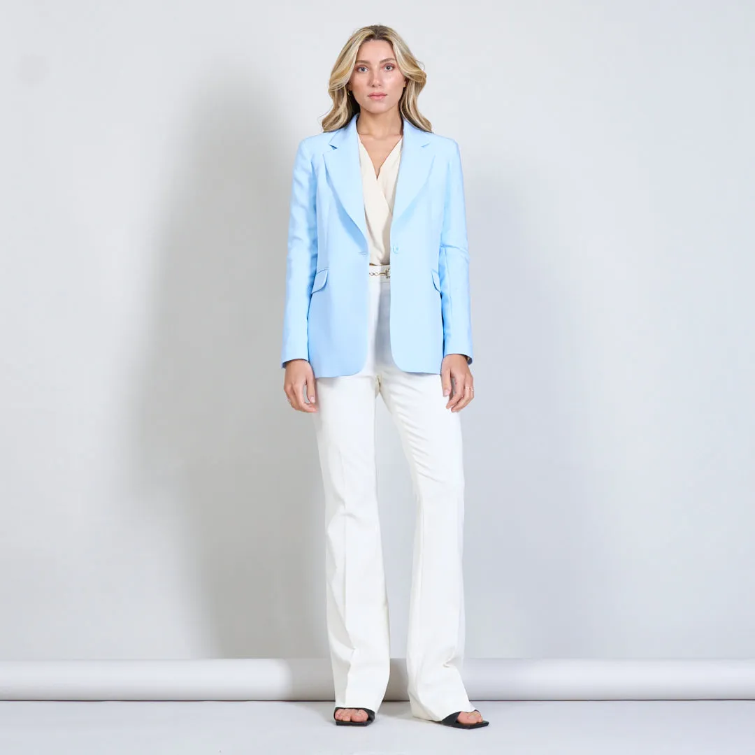 Formal plain notch collar coat wholesale