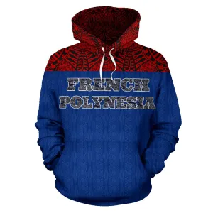 French Polynesia All Over Hoodie - BN04