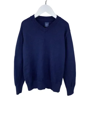Gap Kids, Boys' V-neck Sweater, Navy, Size S (6-7)