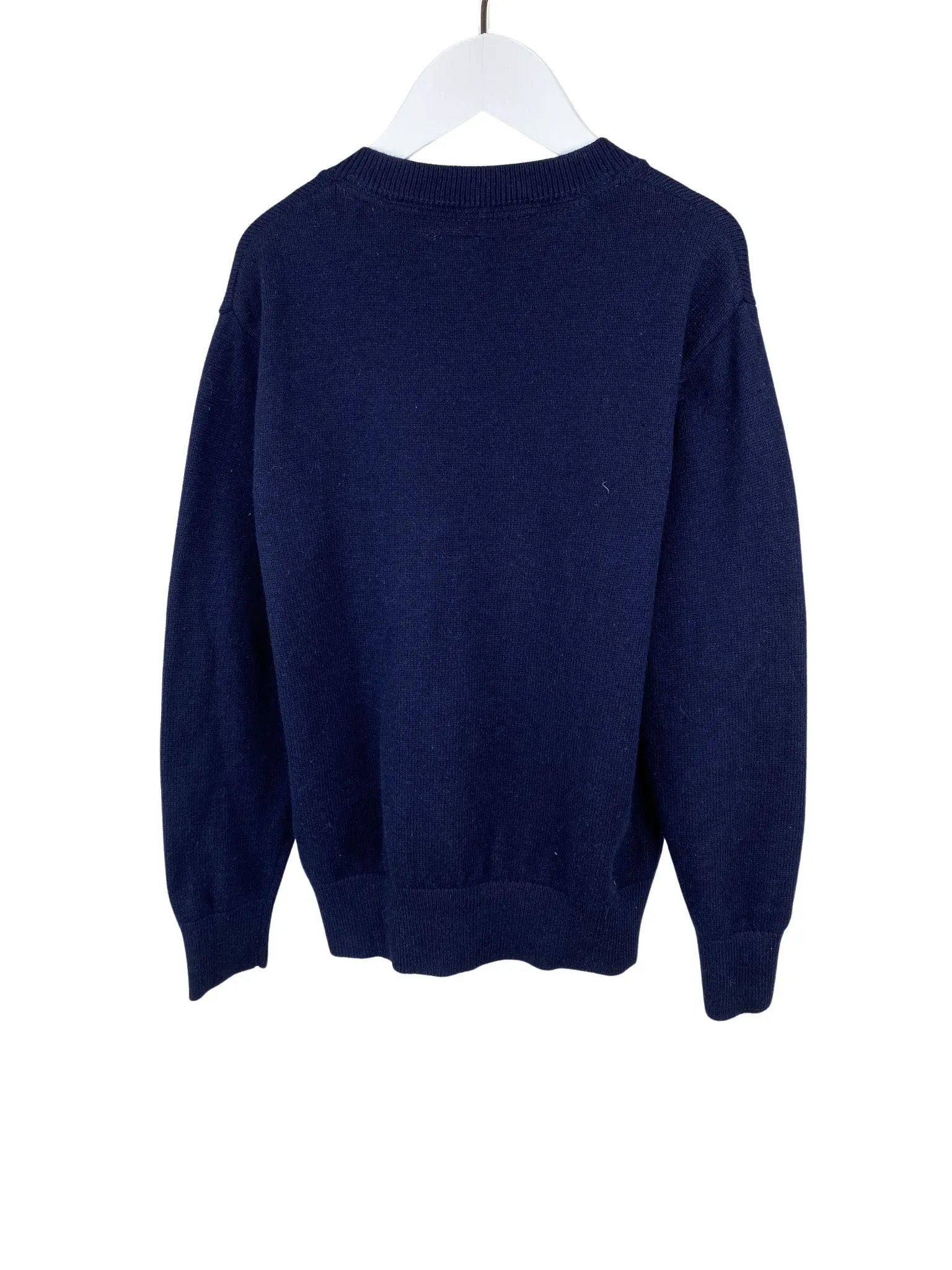 Gap Kids, Boys' V-neck Sweater, Navy, Size S (6-7)