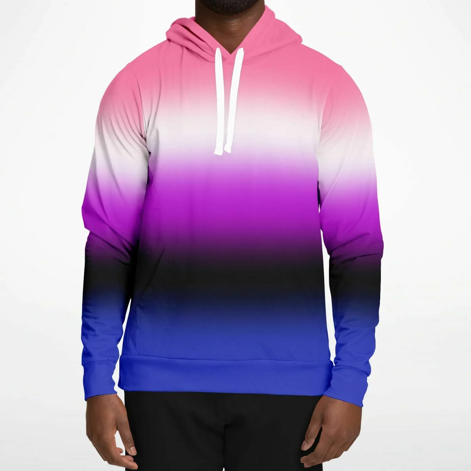 Genderfluid Pride Ombre Pullover Hoodie