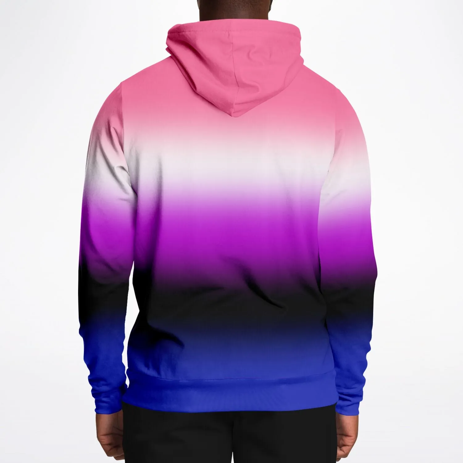 Genderfluid Pride Ombre Pullover Hoodie