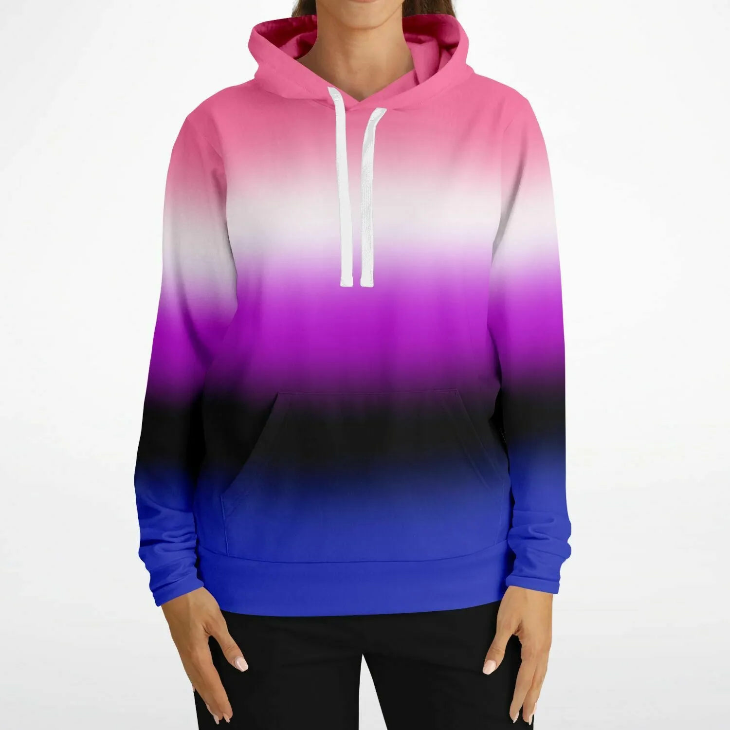 Genderfluid Pride Ombre Pullover Hoodie