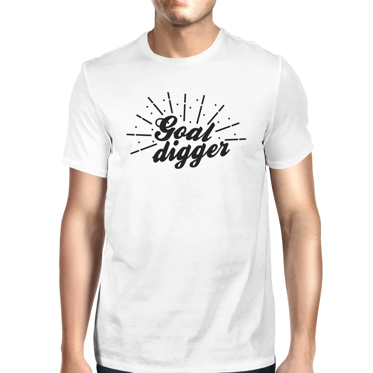 Goal Digger Mens Funny Workout Shirt T-Shirt Gift For Workout Lover