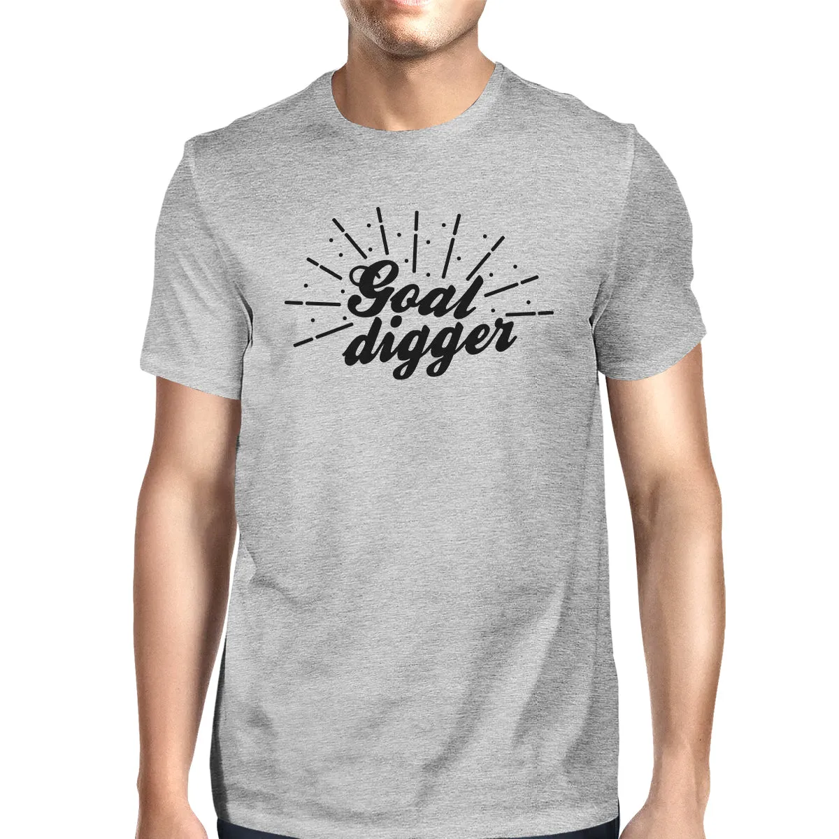 Goal Digger Mens Funny Workout Shirt T-Shirt Gift For Workout Lover