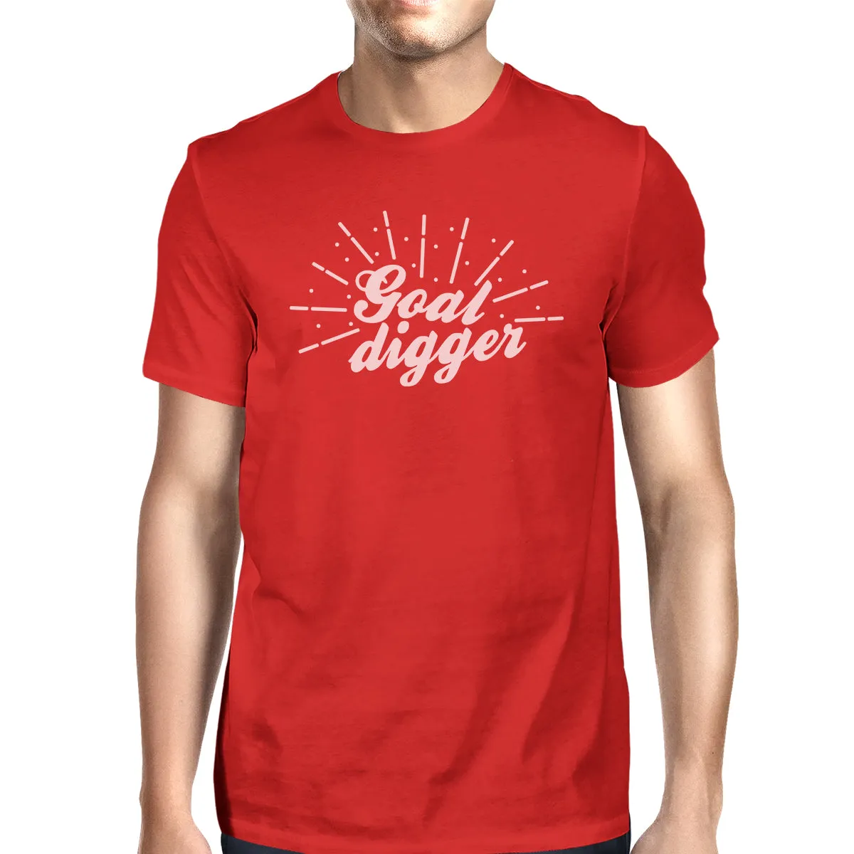 Goal Digger Mens Funny Workout Shirt T-Shirt Gift For Workout Lover