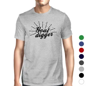 Goal Digger Mens Funny Workout Shirt T-Shirt Gift For Workout Lover