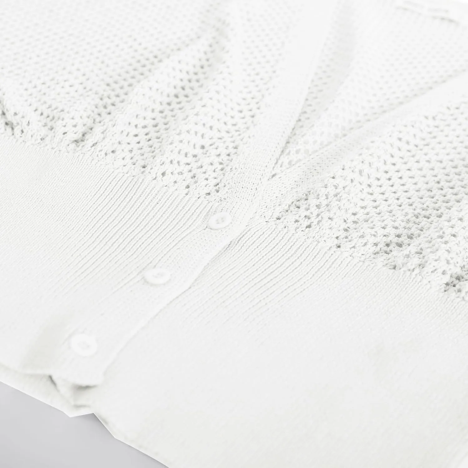 GRACE KARIN 2025 Women Short Sleeve Crochet Cardigan Summer Draped V-Neck Bolero Shrug Sweater Hollow Out Beach Cover Up