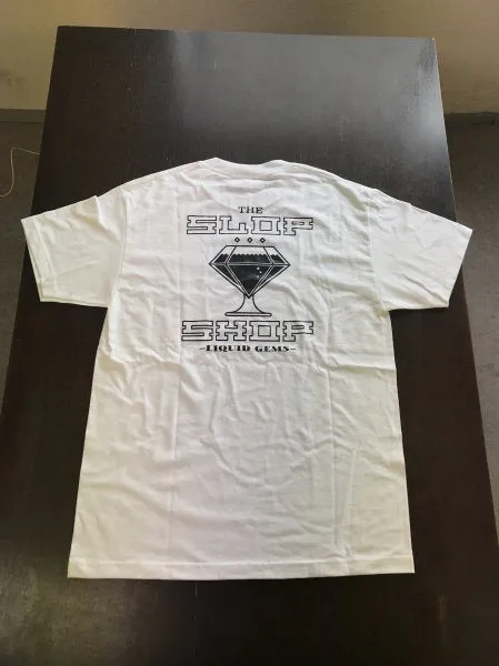 HM T-shirts CN Classic logo White/Black