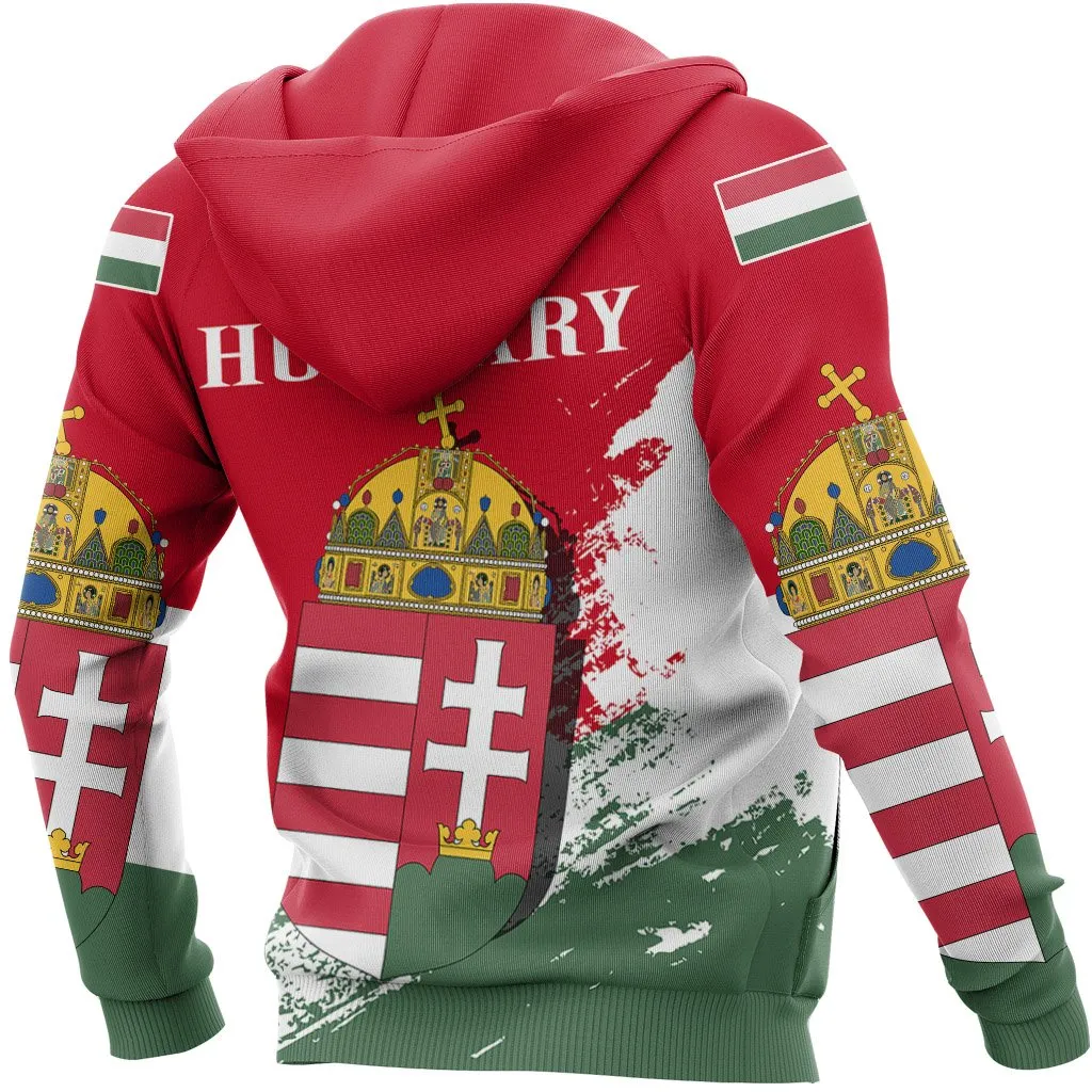 Hungary Special Zipper Hoodie A7