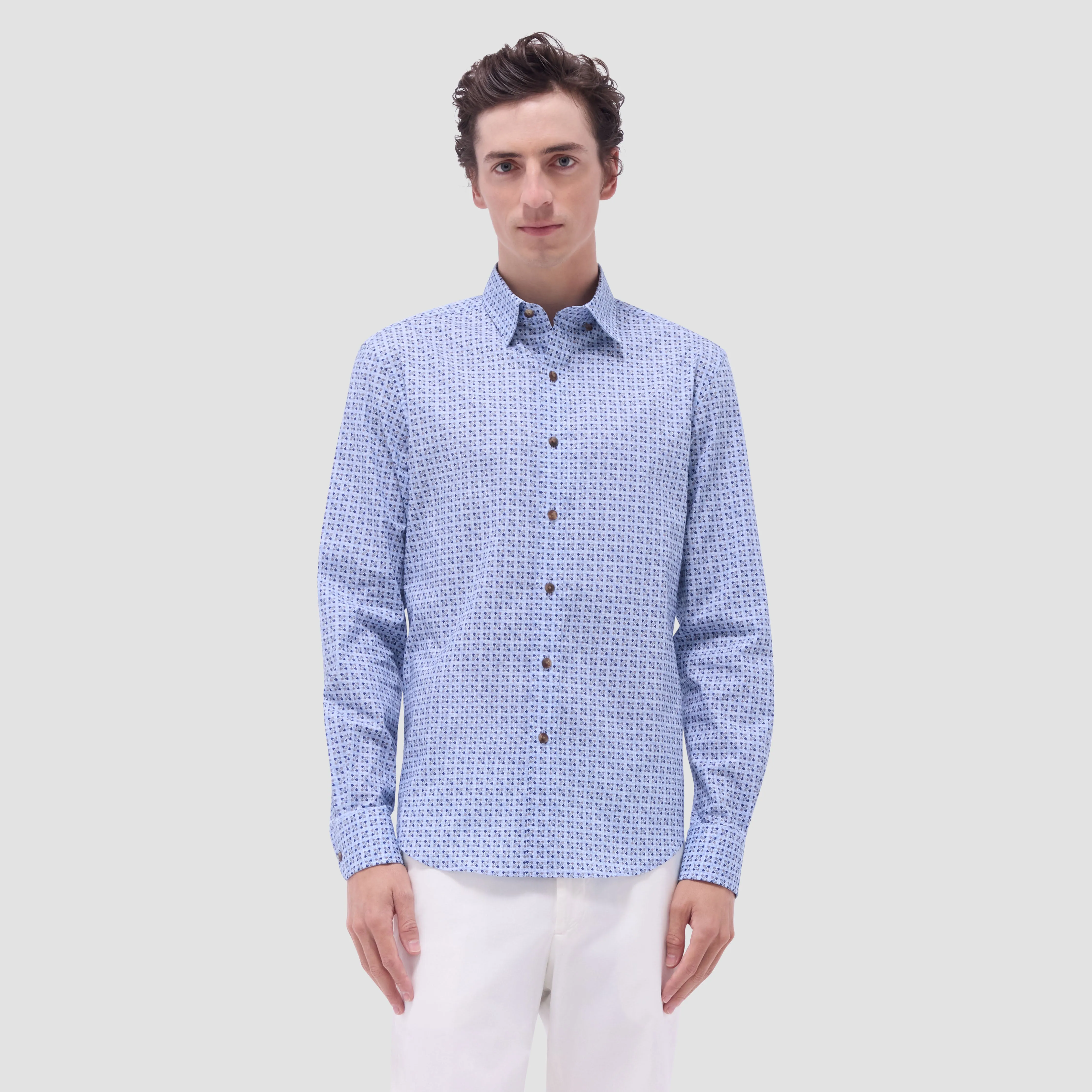Karl Geometric Floral Shirt