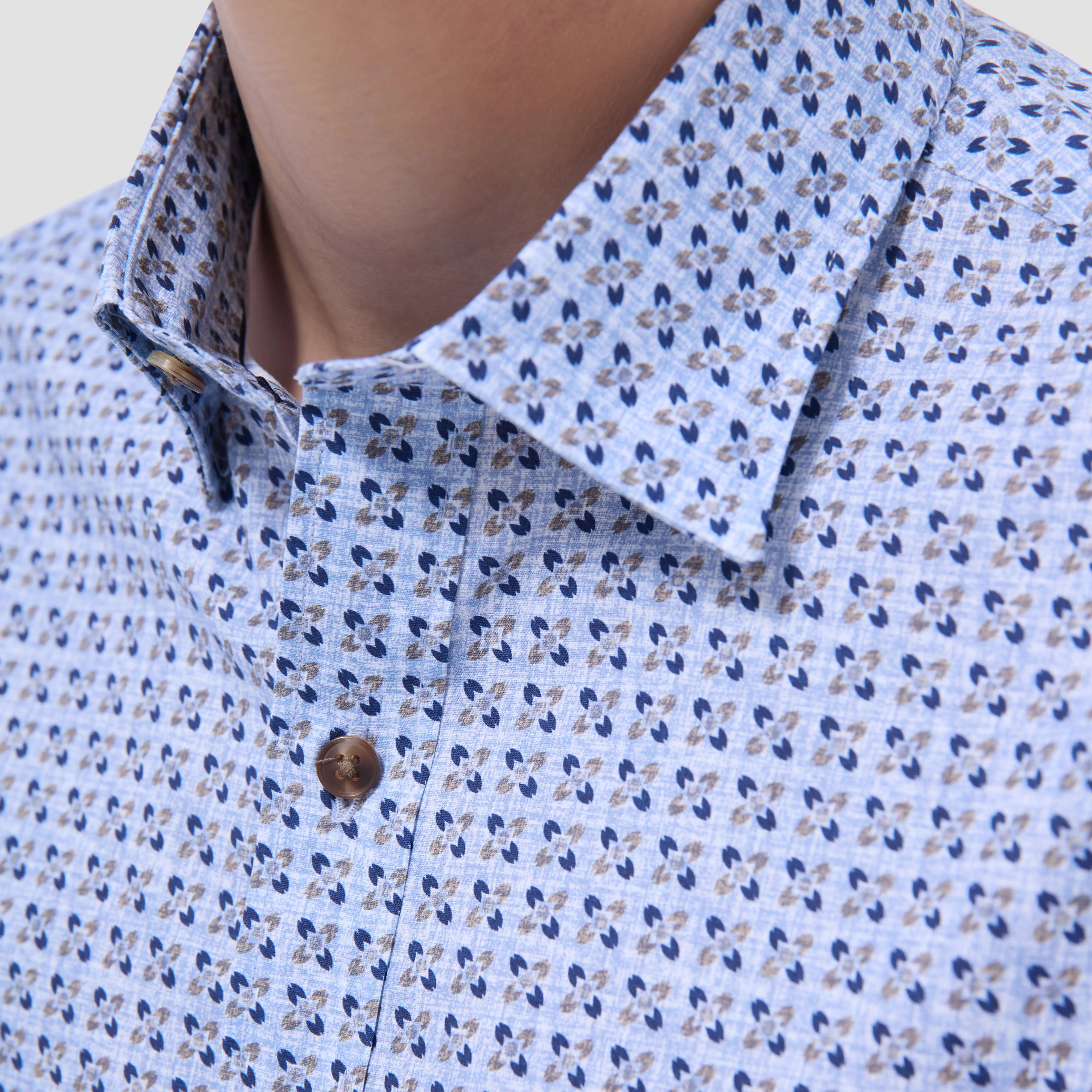 Karl Geometric Floral Shirt