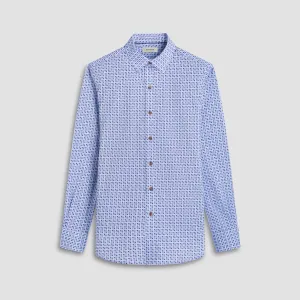 Karl Geometric Floral Shirt