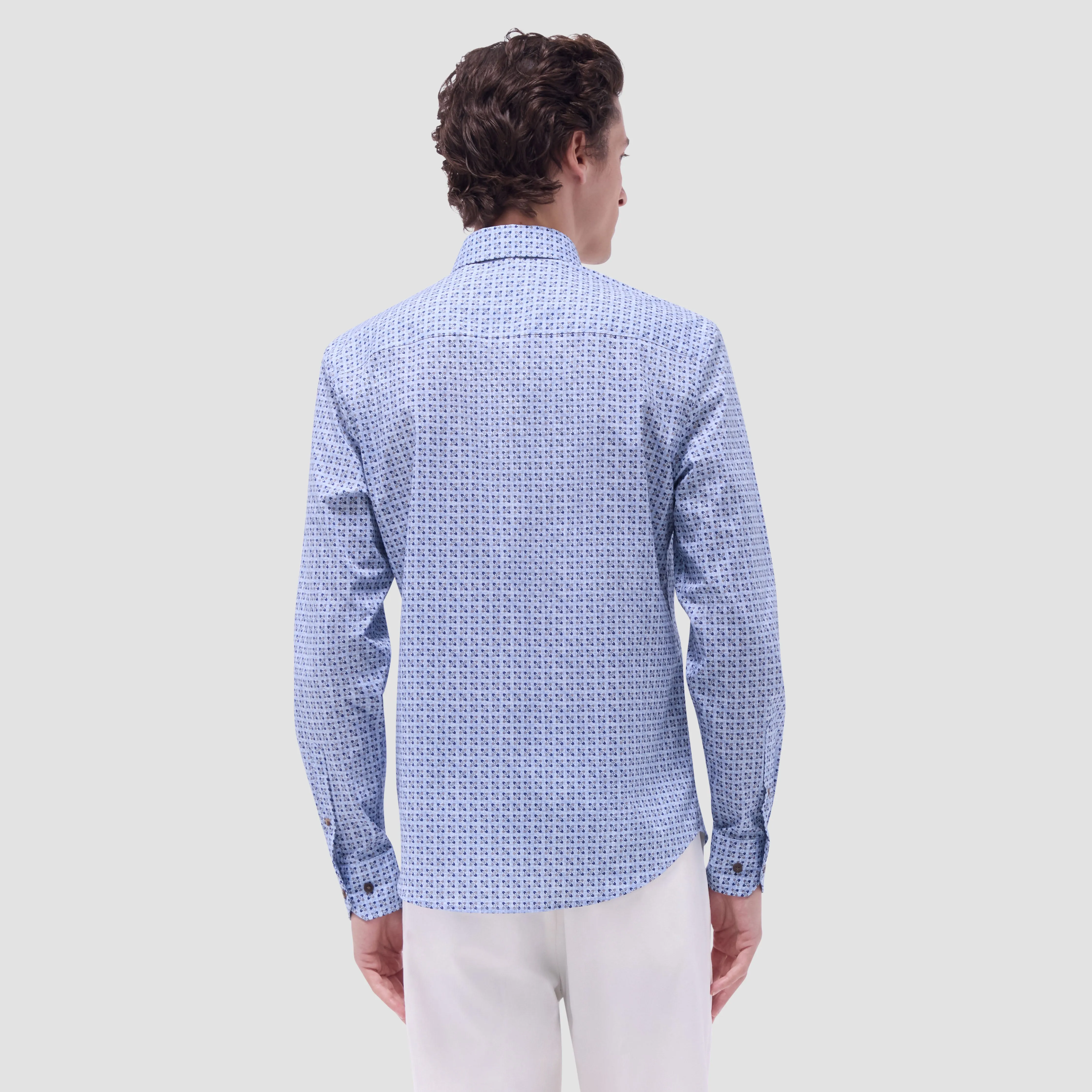 Karl Geometric Floral Shirt