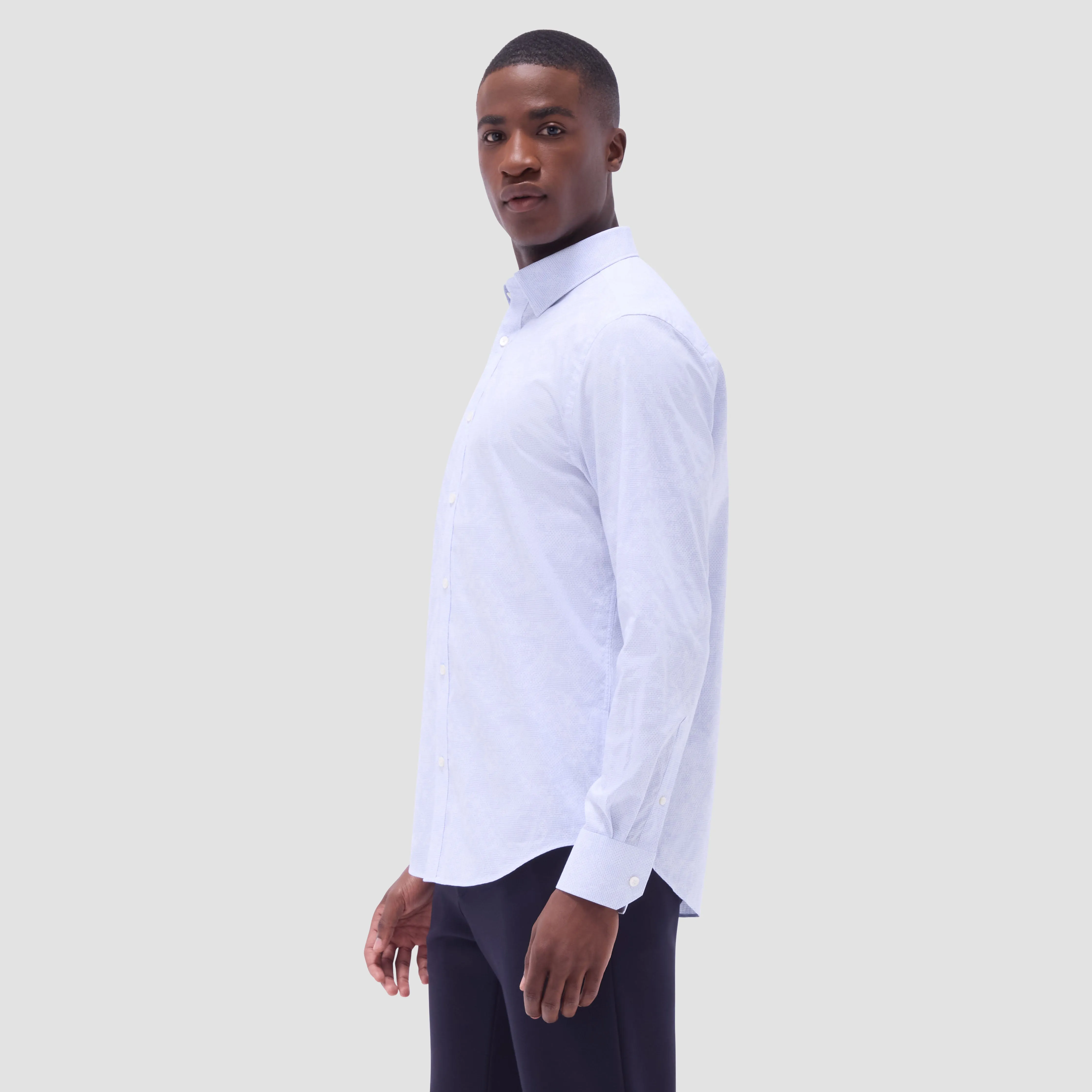 Karl Graph Check Jacquard Shirt