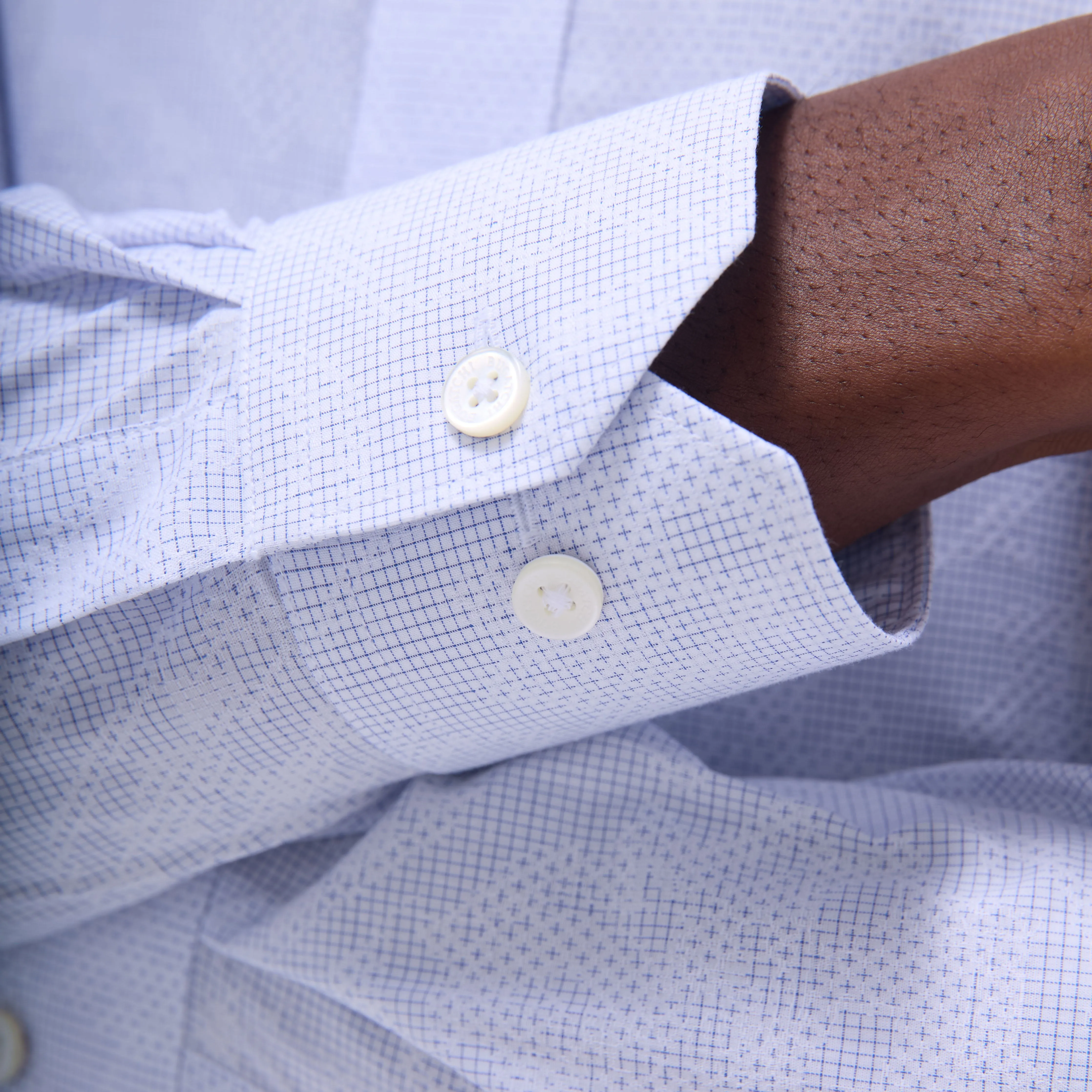 Karl Graph Check Jacquard Shirt