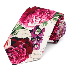 Kingsburg Peony Floral Tie