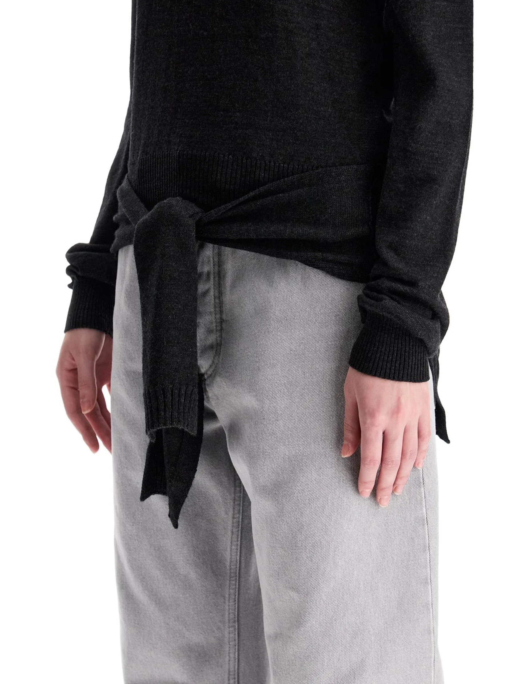 Knotted Back Sweater