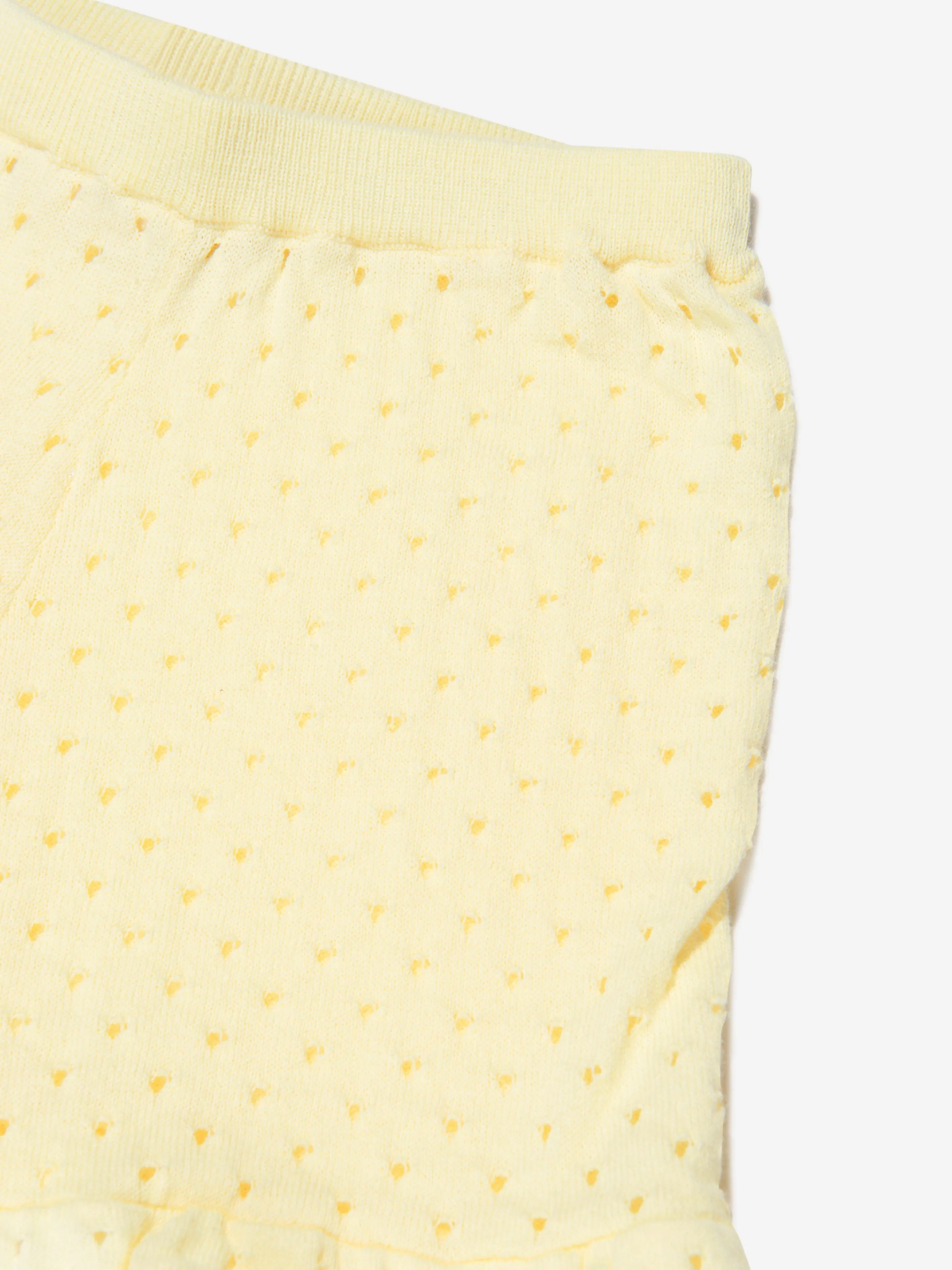 Konges Slojd Girls Organic Cotton Frilly Shorts