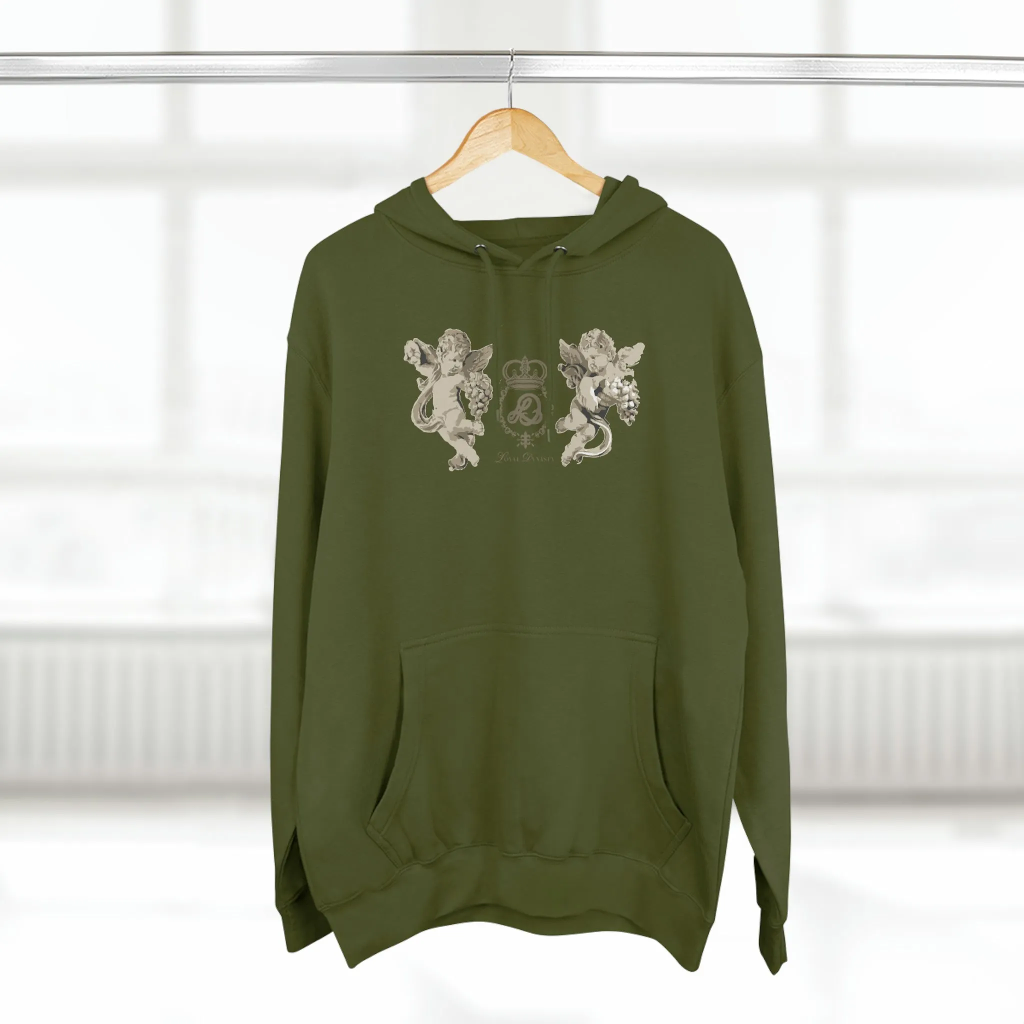 LD Guardian Angels & Crown Holder Unisex Premium Pullover Hoodie