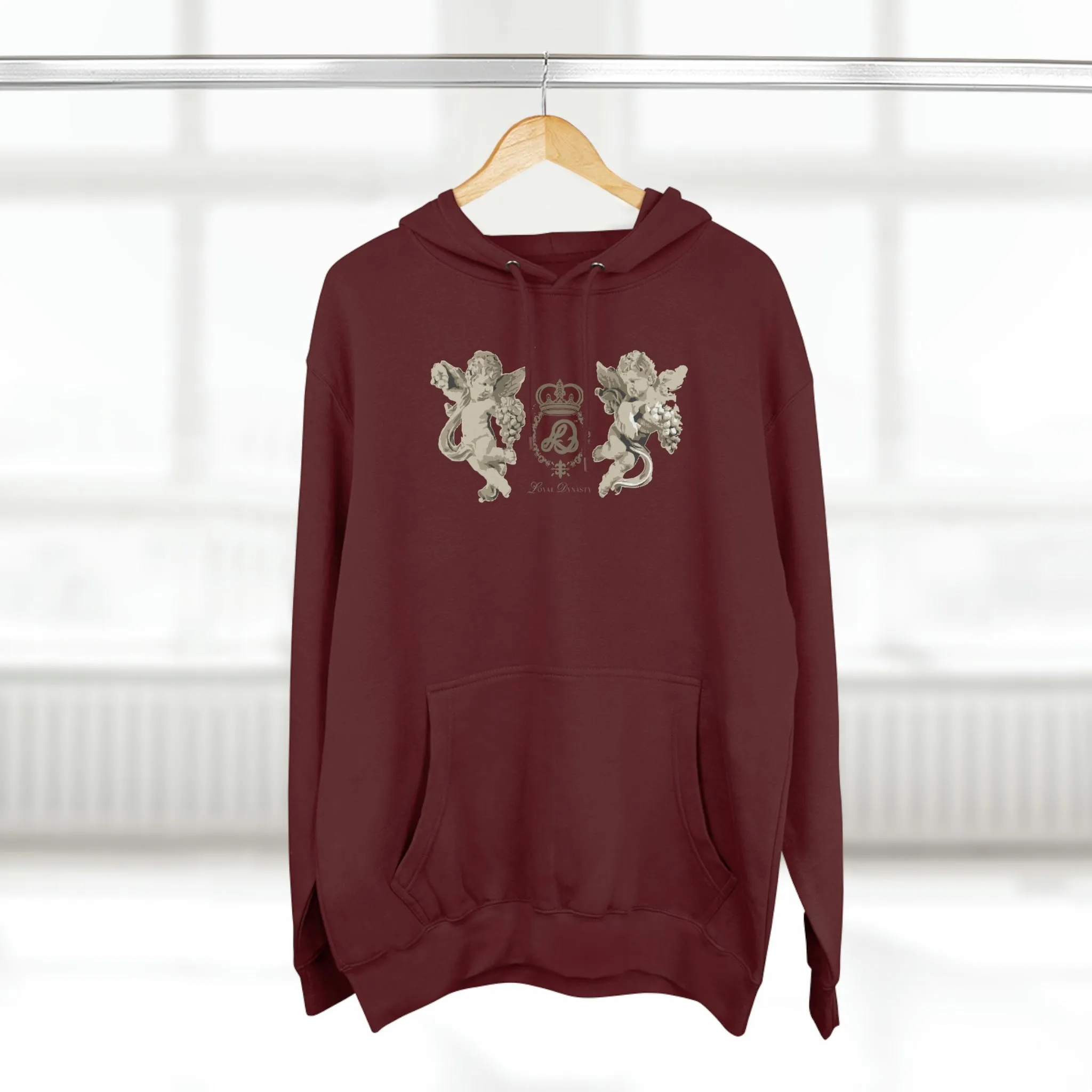 LD Guardian Angels & Crown Holder Unisex Premium Pullover Hoodie