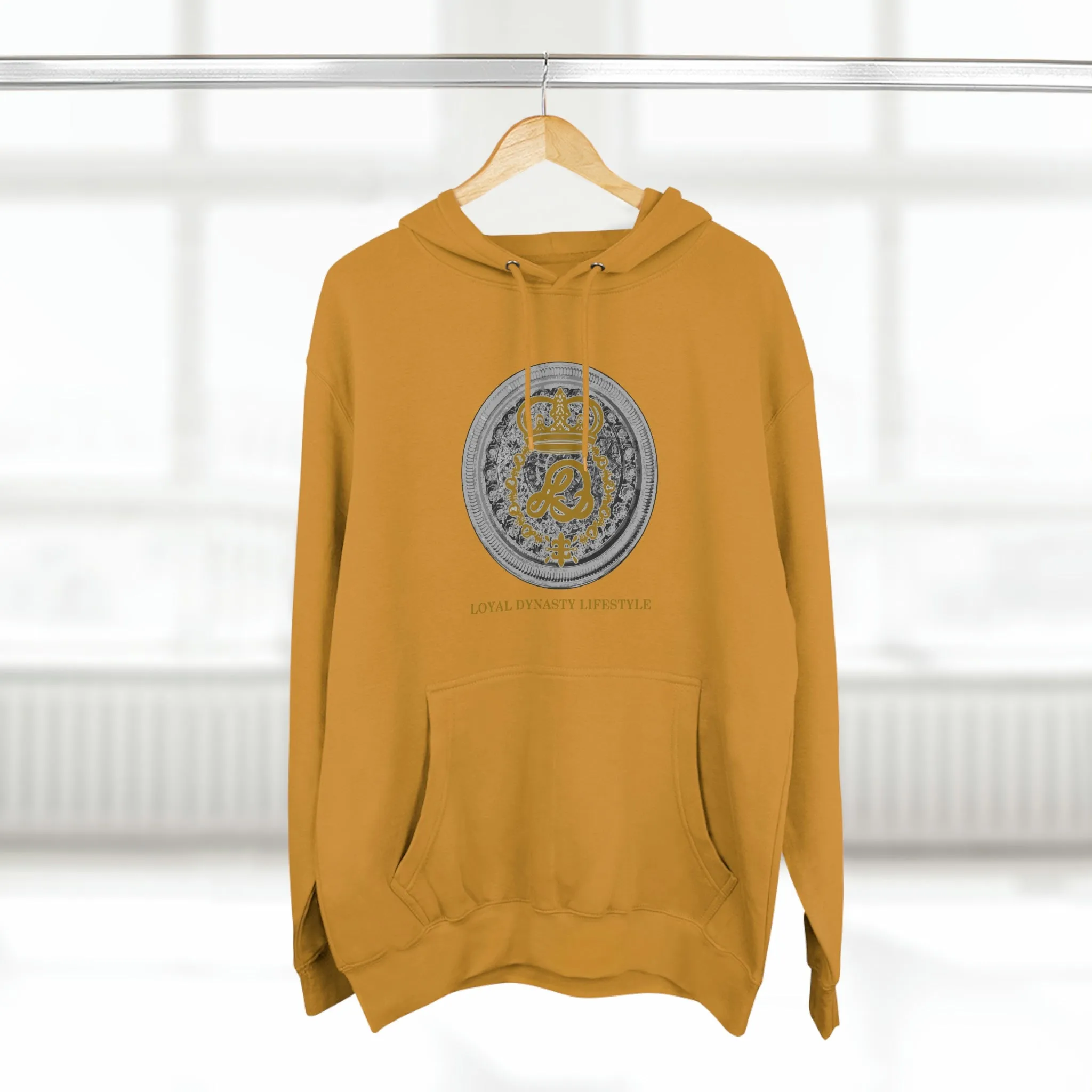 LD K.I.N.G & Crown Holder Unisex Premium Pullover Hoodie