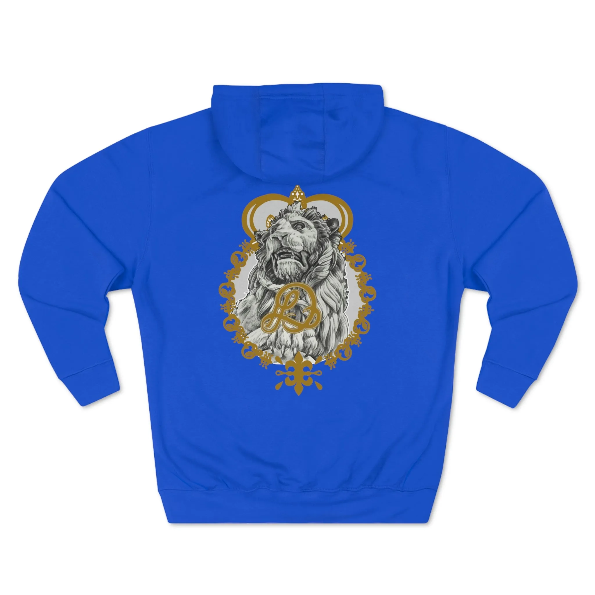 LD K.I.N.G & Crown Holder Unisex Premium Pullover Hoodie