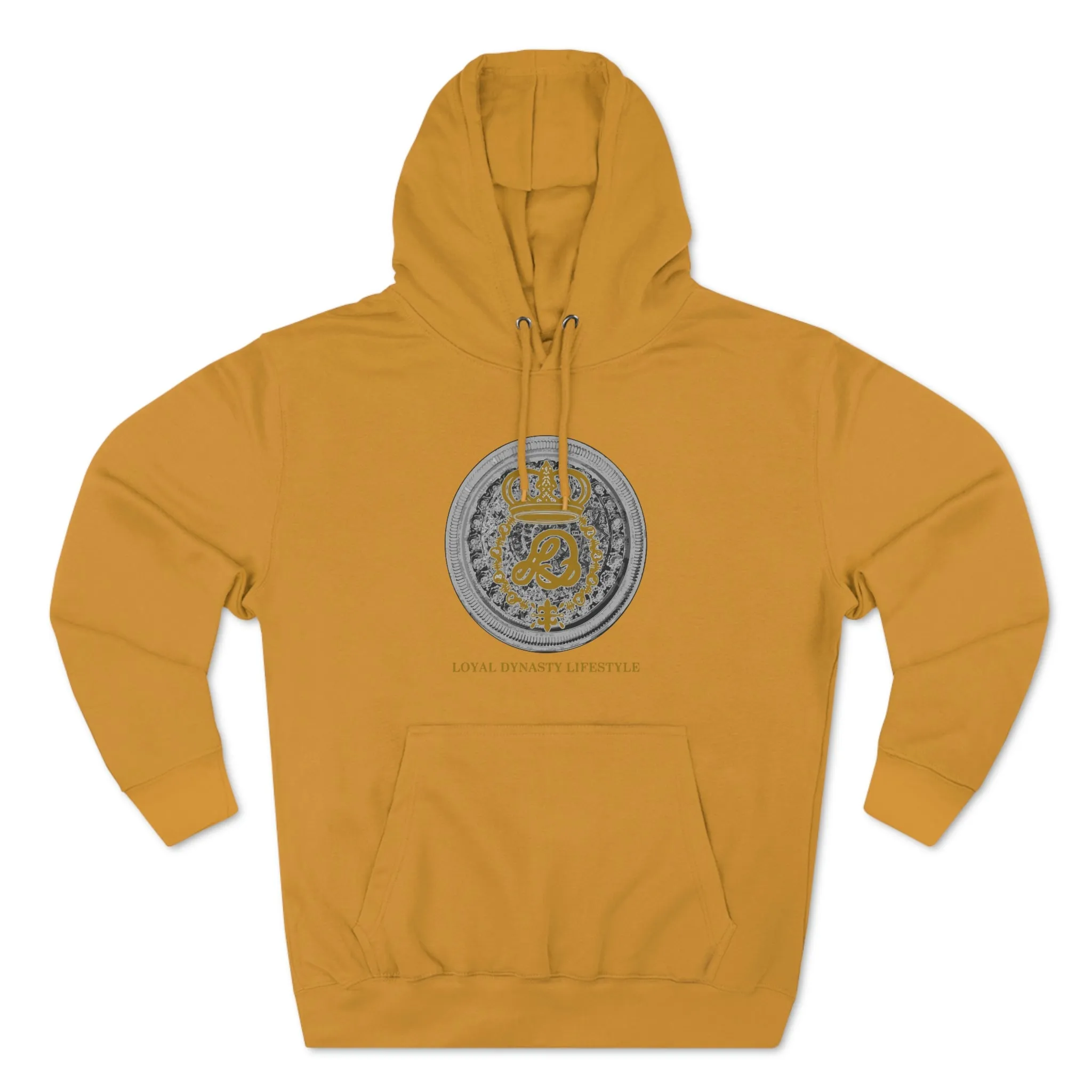 LD K.I.N.G & Crown Holder Unisex Premium Pullover Hoodie