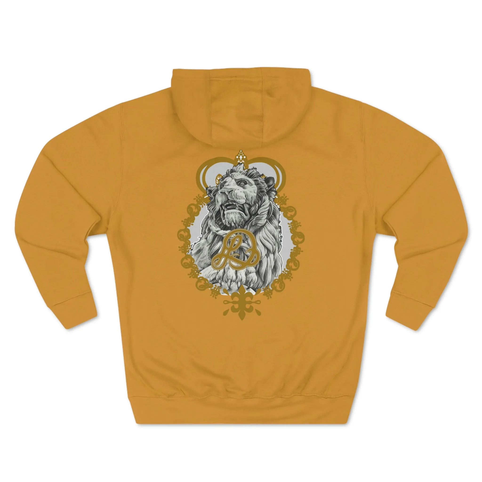 LD K.I.N.G & Crown Holder Unisex Premium Pullover Hoodie