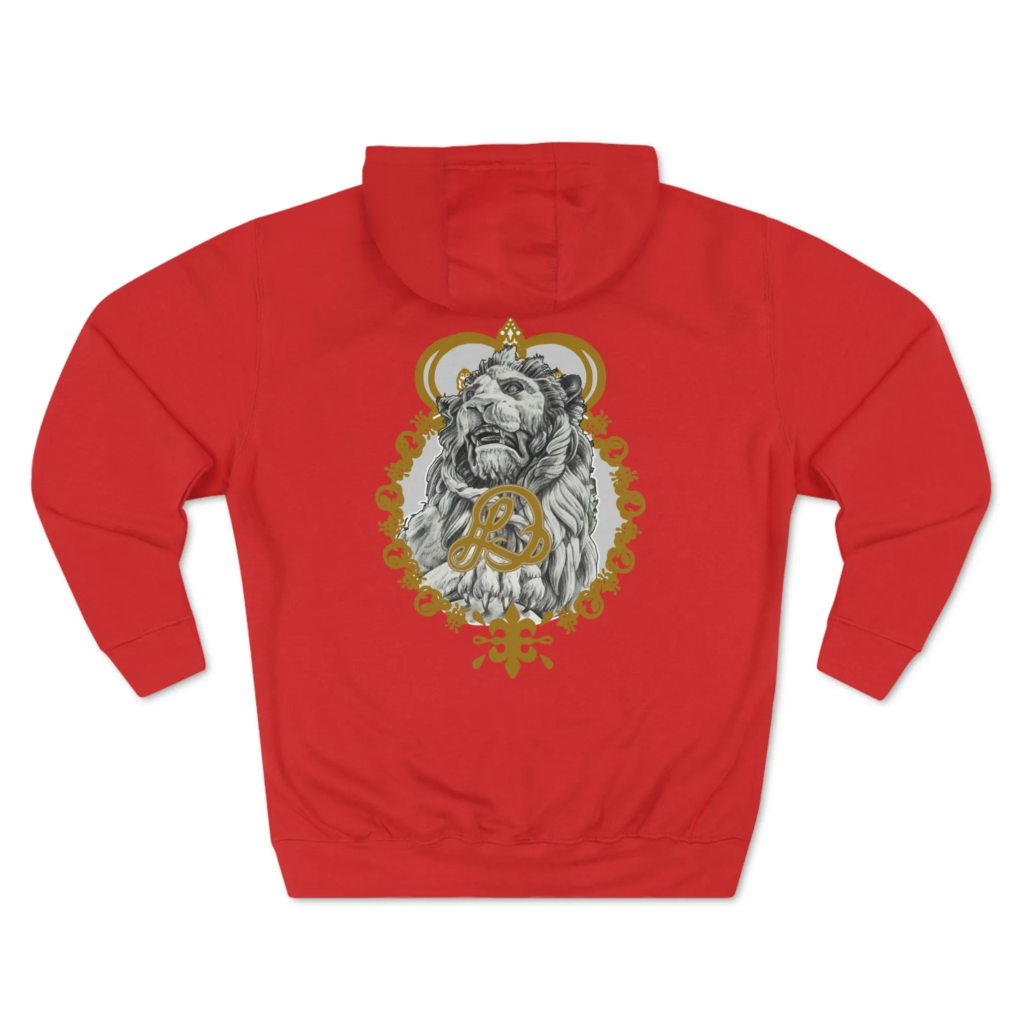 LD K.I.N.G & Crown Holder Unisex Premium Pullover Hoodie