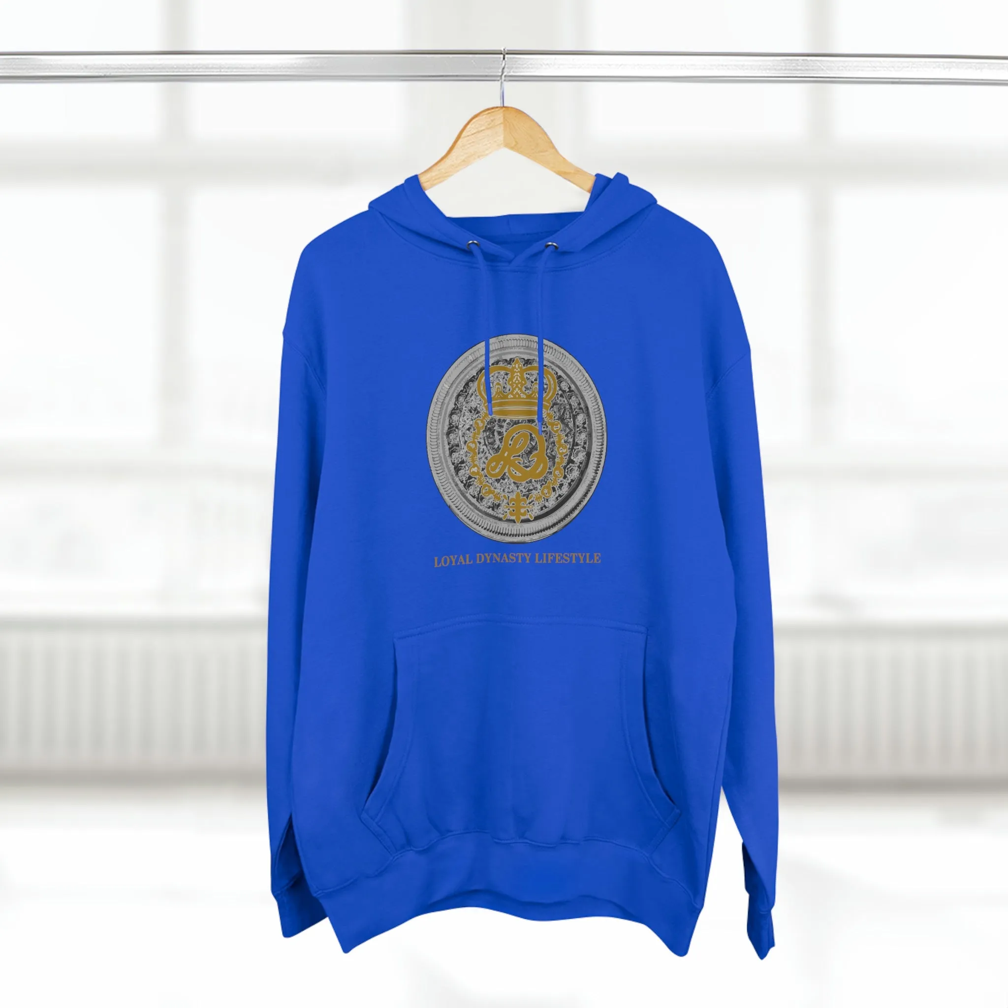 LD K.I.N.G & Crown Holder Unisex Premium Pullover Hoodie