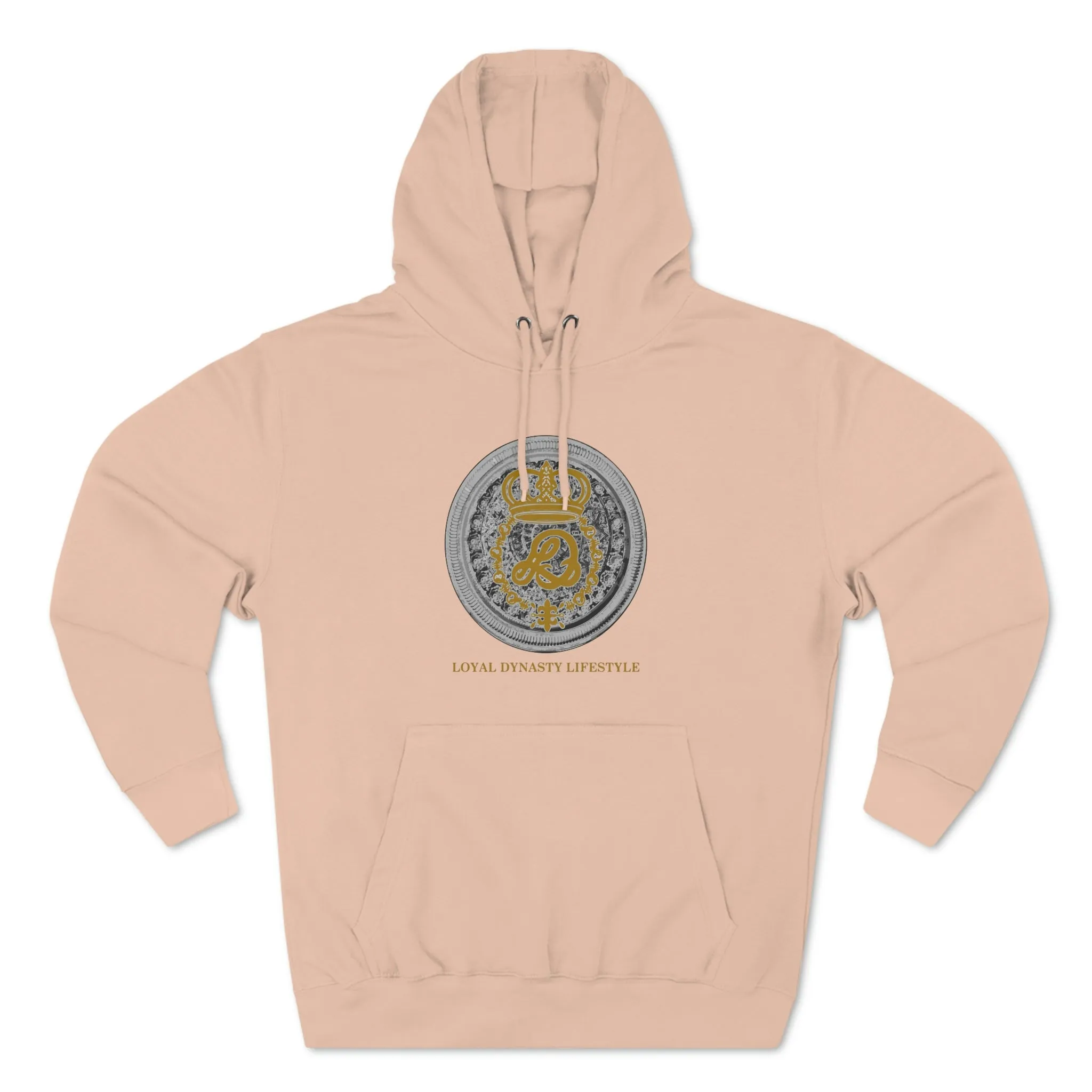 LD K.I.N.G & Crown Holder Unisex Premium Pullover Hoodie