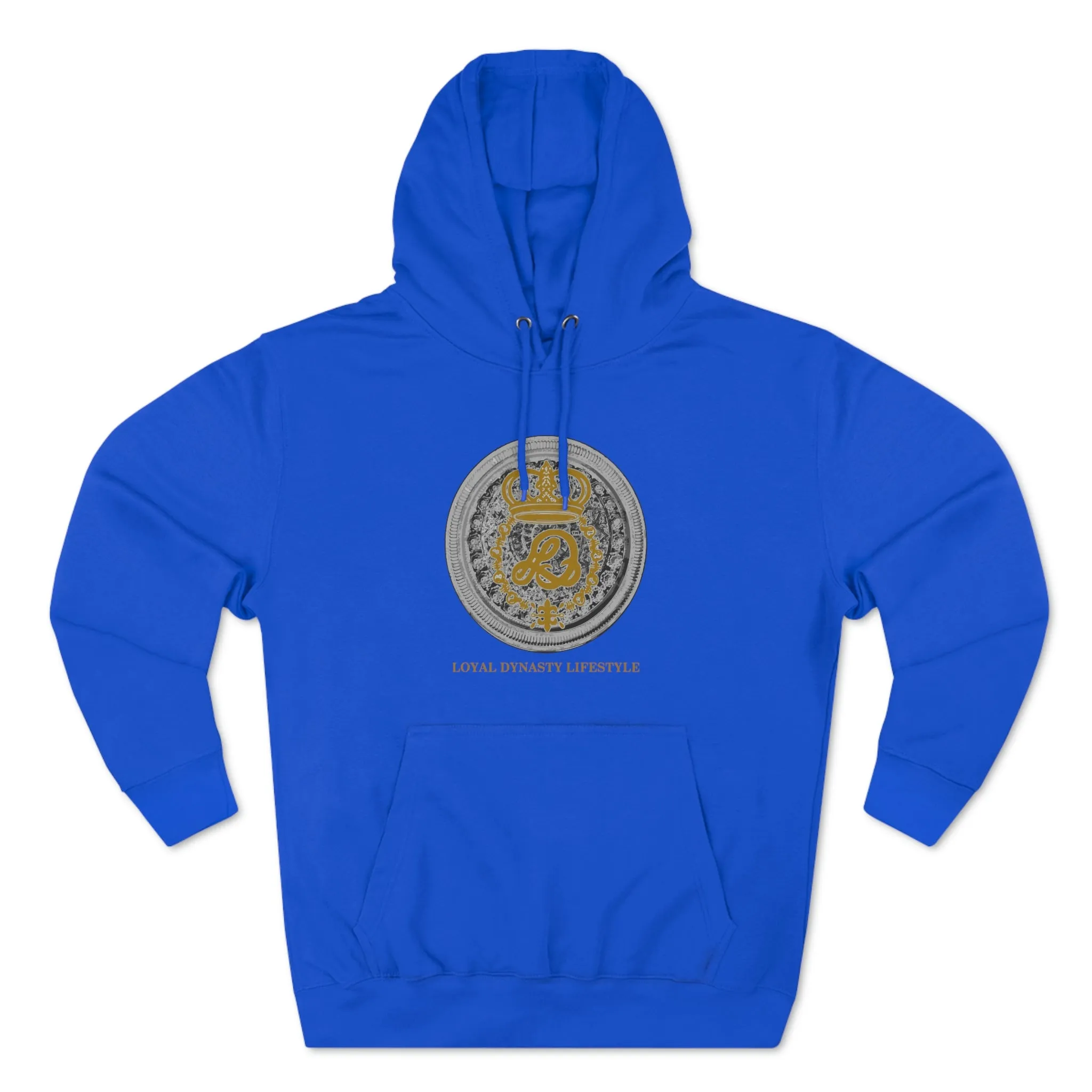 LD K.I.N.G & Crown Holder Unisex Premium Pullover Hoodie