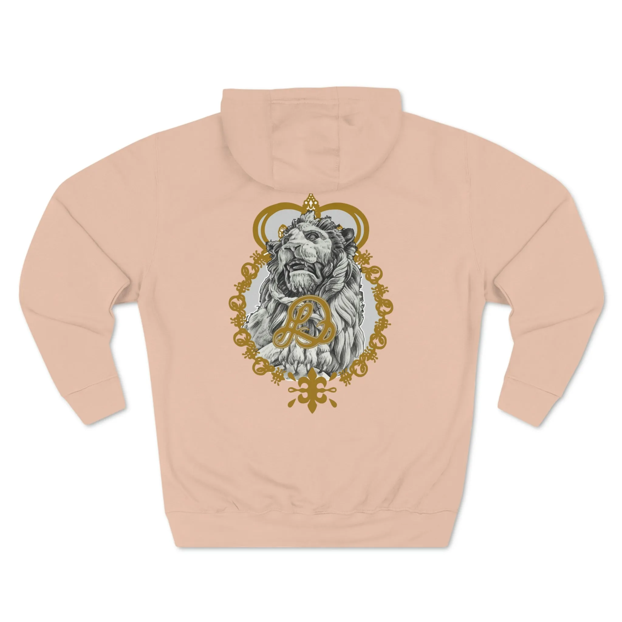 LD K.I.N.G & Crown Holder Unisex Premium Pullover Hoodie