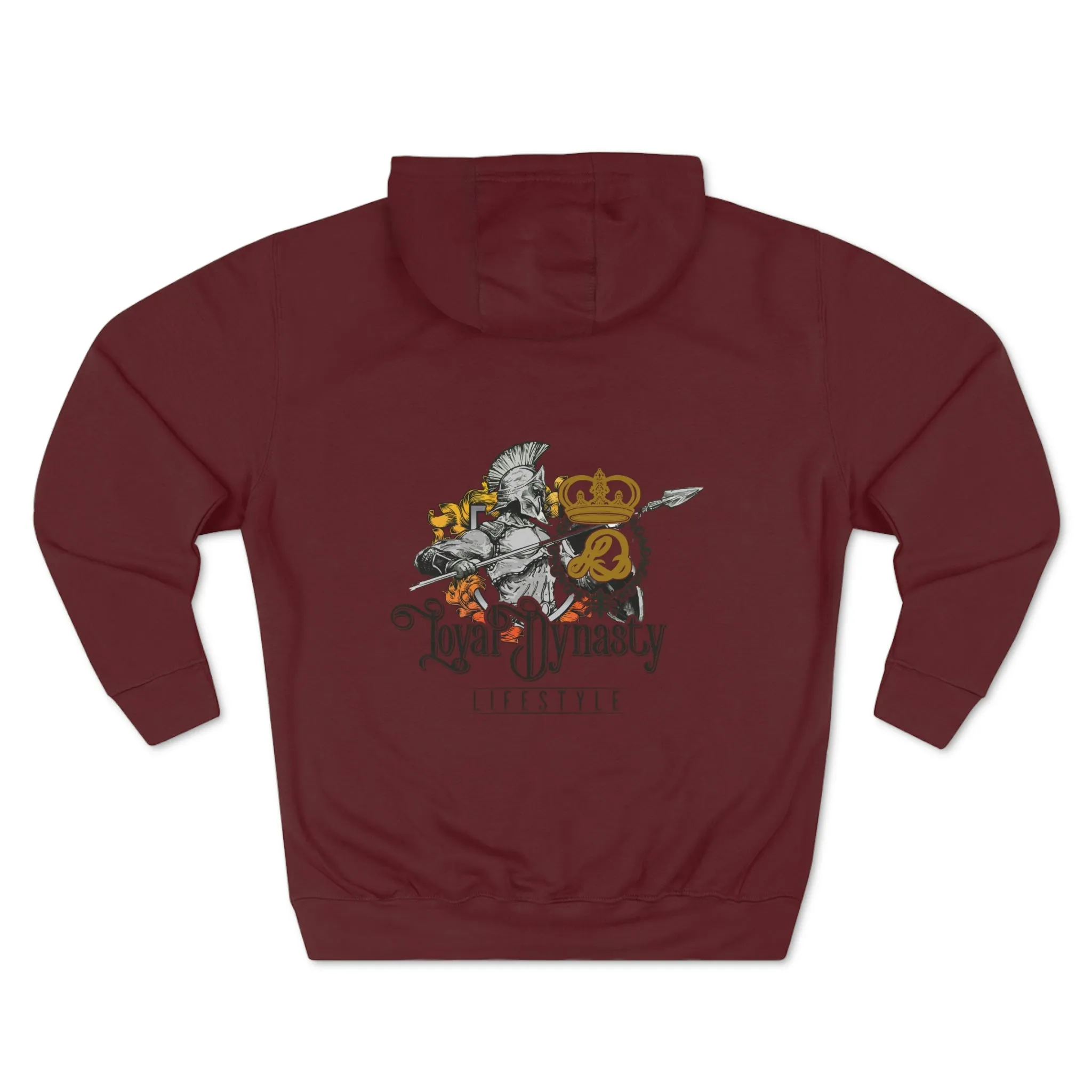 LD K.I.N.G & Spartan Unisex Premium Pullover Hoodie