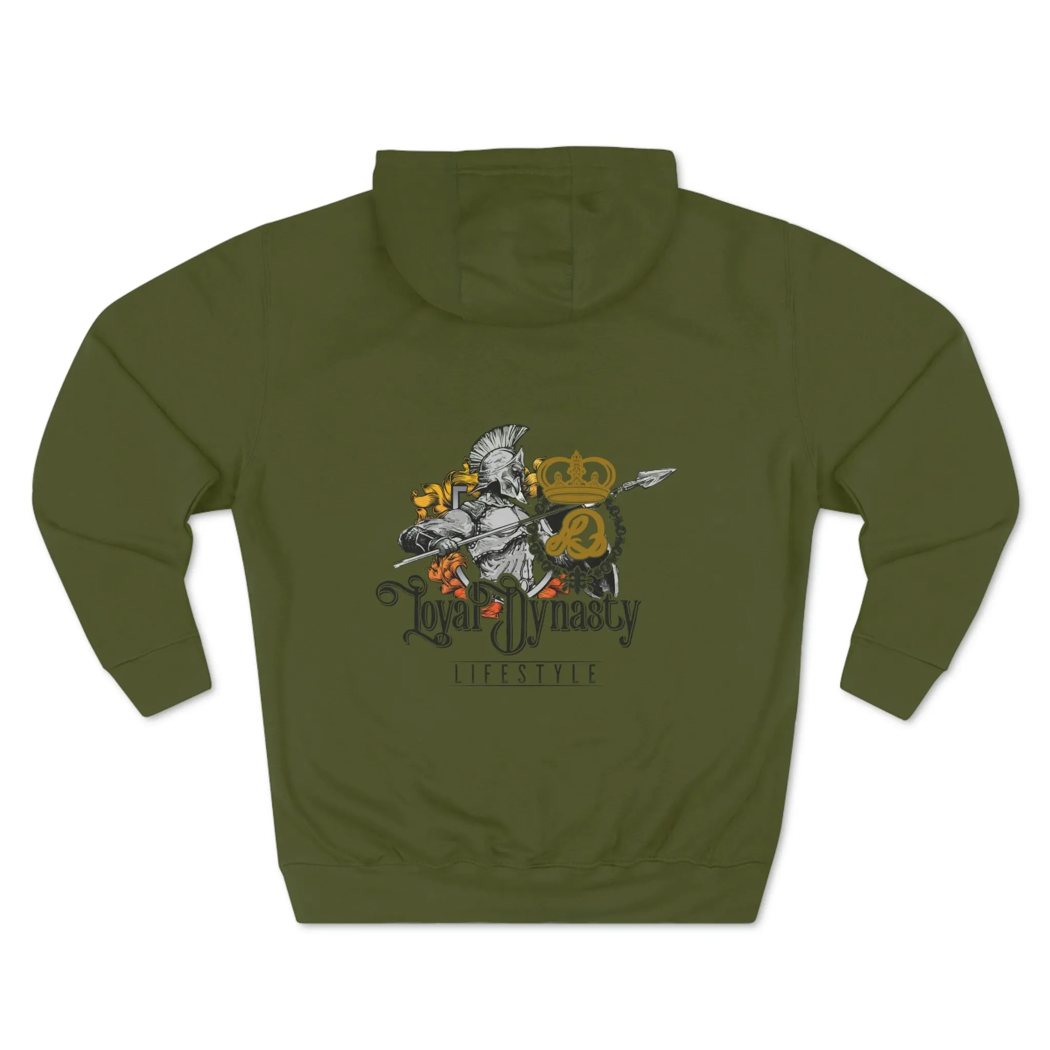 LD K.I.N.G & Spartan Unisex Premium Pullover Hoodie